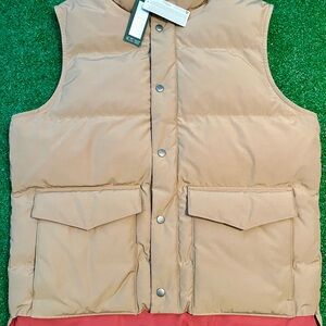 NWT Alpine Design Men's 1962 Puffer Vest - Sahara Sand - Men’s Size Large